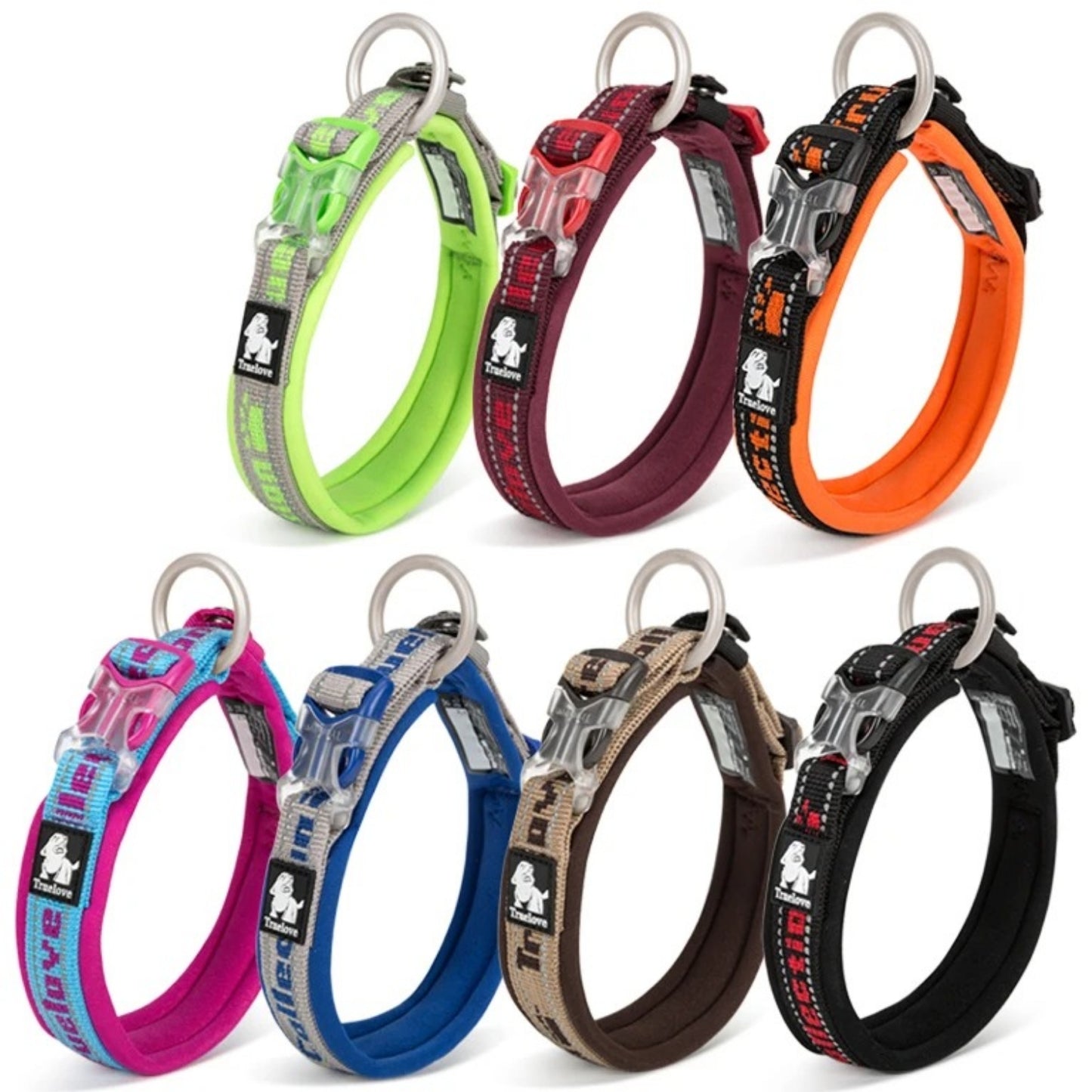 Ergonomisch geformtes Halsband für empfindliche Hunde