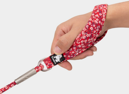 Hundeleine in edlem Blumenseil-Design