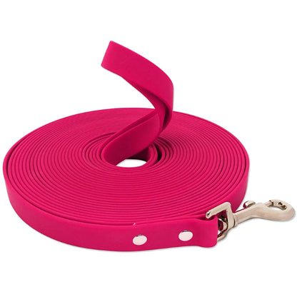 PVC-Leine für kleine und grosse Hunde rosa pink