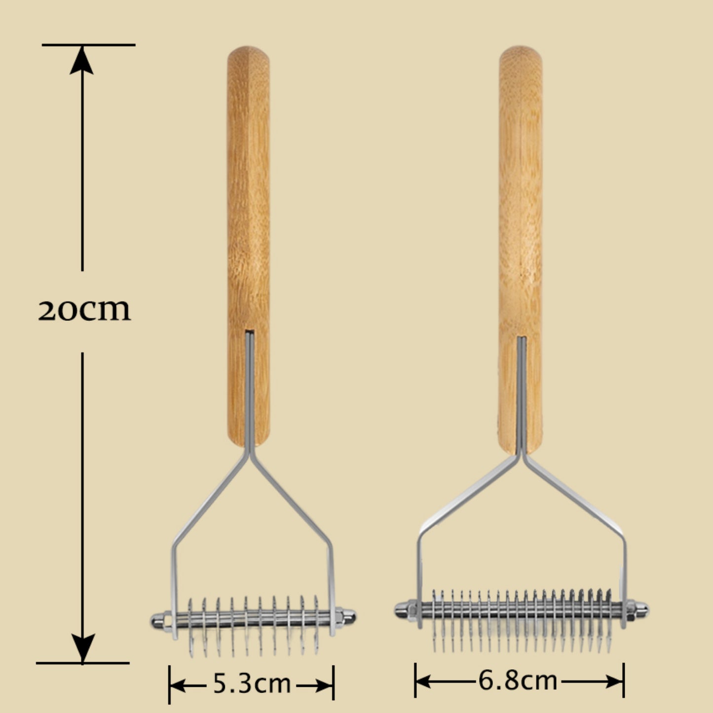 Pflegekamm für langhaarige Hunde