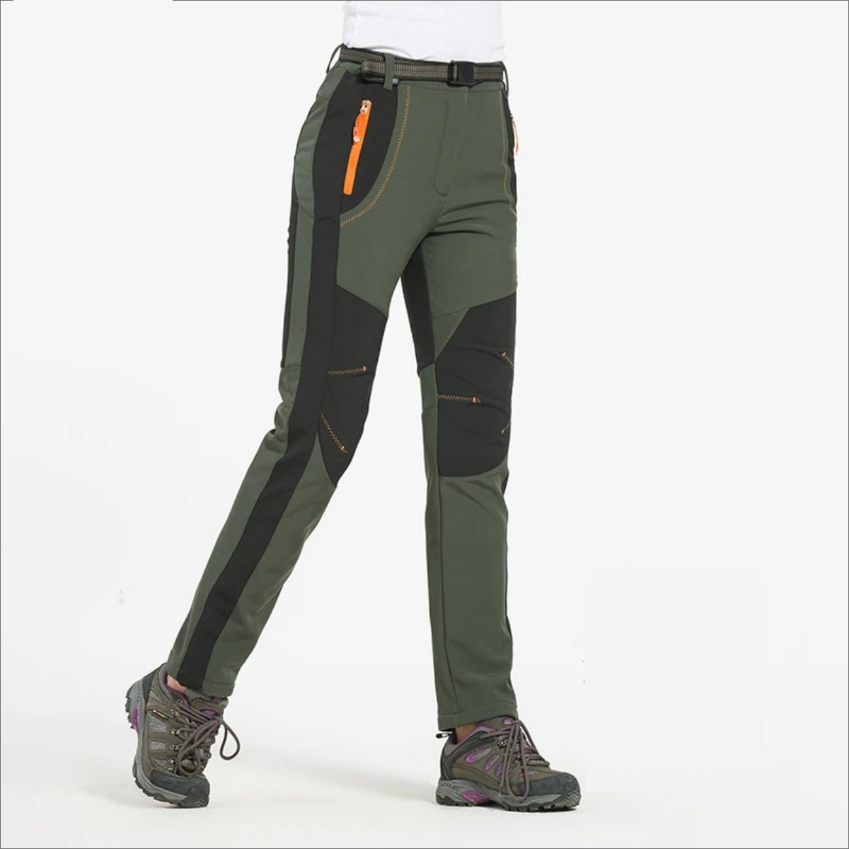 Wasserdichte Fleece-Winterhose für Damen – Perfekt für Outdoor-Aktivitäten