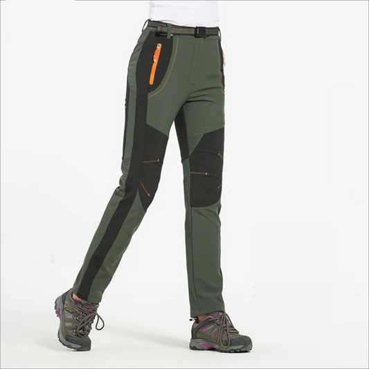 Wasserdichte Fleece-Winterhose für Damen – Perfekt für Outdoor-Aktivitäten